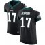 Nike Philadelphia Eagles #17 Alshon Jeffery Black Alternate Mens Stitched NFL Vapor Untouchable Elite Jersey