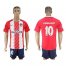 Atletico Madrid #10 Carrasco Home Soccer Club Jersey
