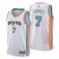 San Antonio San Antonio Spurs #7 Bryn Forbes Mens Nike White 2021/22 Swingman NBA Jersey – City Edition Mens