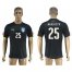 Italy #25 Marchetti Black Goalkeeper Soccer Country Jersey