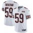Nike Chicago Bears #59 Danny Trevathan White Mens 100th Season Stitched NFL Vapor Untouchable Limited Jersey