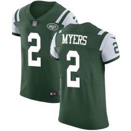 Nike New York Jets #2 Jason Myers Green Team Color Mens Stitched NFL Vapor Untouchable Elite Jersey