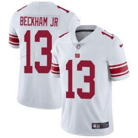 Nike New York Giants #13 Odell Beckham Jr White Youth Stitched NFL Vapor Untouchable Limited Jersey