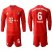Bayern Munchen #6 Thiago Home Long Sleeves Soccer Club Jersey