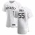Colorado Rockies #55 Jon Gray Mens Nike White Home 2020 Authentic Player MLB Jersey