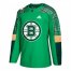 Adidas Boston Bruins Blank adidas Green St. Patricks Day Authentic Practice Stitched NHL Jersey