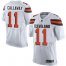 Nike Cleveland Browns #11 Antonio Callaway White Mens Stitched NFL Elite Jersey