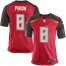 Nike Tampa Bay Buccaneers #8 Bradley Pinion Red Team Color Mens Stitched NFL Vapor Untouchable Elite Jersey