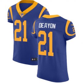 Nike Los Angeles Rams #21 Donte Deayon Royal Blue Alternate Mens Stitched NFL New Elite Jersey