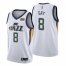 Nike Utah Jazz #8 Rudy Gay White Mens 2021-22 NBA 75th Anniversary Diamond Swingman Jersey – Association Edition Mens