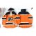 Philadelphia Flyers Blank Orange Sawyer Hooded Sweatshirt Stitched NHL Jersey
