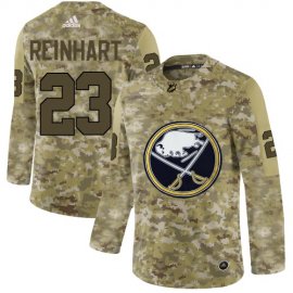 Adidas Buffalo Sabres #23 Sam Reinhart Camo Authentic Stitched NHL Jersey