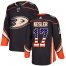 Adidas Anaheim Ducks #17 Ryan Kesler Black Home Authentic USA Flag Stitched NHL Jersey