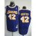 Los Angeles Lakers 42 Worthy Purple Swingman Jerseys Cheap