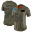 Nike Carolina Panthers #54 Shaq Thompson Camo Womens Stitched NFL Limited 2019 Salute to Service Jersey