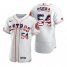 Houston Astros #54 Roberto Osuna Mens Nike White Fluttering USA Flag Limited Edition Authentic MLB Jersey