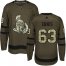 Adidas Ottawa Senators #63 Tyler Ennis Green Salute to Service Stitched NHL Jersey