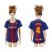 Womens Barcelona #4 I.Rakitic Home Soccer Club Jersey