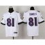 Nike Baltimore Ravens #81 Owen Daniels White Mens Stitched NFL New Elite Jersey