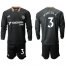 Chelsea #3 Marcos A. Third Long Sleeves Soccer Club Jersey