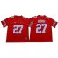 Ohio State Buckeyes #27 Eddie George Red Stitched College Jersey