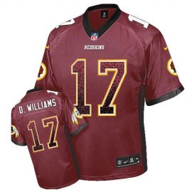 Nike Washington Football Team #17 Doug Williams Burgundy Red Team Color Mens Stitched NFL Elite Drift Fashion Jersey