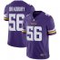 Nike Minnesota Vikings #56 Garrett Bradbury Purple Team Color Youth Stitched NFL Vapor Untouchable Limited Jersey