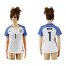 Womens USA #1 Solo Home Soccer Country Jersey