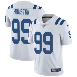 Nike Indianapolis Colts #99 Justin Houston White Mens Stitched NFL Vapor Untouchable Limited Jersey