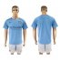 Manchester City Blank Home Soccer Club Jersey