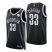 Nike Brooklyn Nets #33 Nicolas Claxton Black Mens 2021-22 NBA 75th Anniversary Diamond Swingman Jersey – Icon Edition Mens