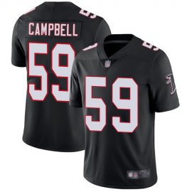 Nike Atlanta Falcons #59 DeVondre Campbell Black Alternate Mens Stitched NFL Vapor Untouchable Limited Jersey