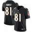 Nike Baltimore Ravens #81 Hayden Hurst Black Alternate Mens Stitched NFL Vapor Untouchable Limited Jersey