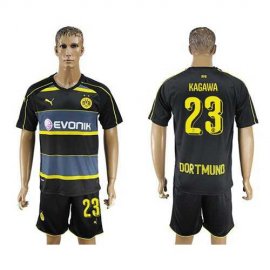 Dortmund #23 Kagawa Away Soccer Club Jersey