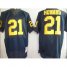 Michigan Wolverines 21 Howard Blue NCAA Jerseys