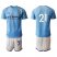 Manchester City #21 Silva Home Soccer Club Jersey
