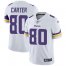 Nike Minnesota Vikings #80 Cris Carter White Mens Stitched NFL Vapor Untouchable Limited Jersey