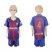 Barcelona #4 I.Rakitic Home Kid Soccer Club Jersey