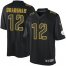 Nike Pittsburgh Steelers #12 Terry Bradshaw Black Mens Stitched NFL Impact Limited Jersey