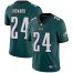 Nike Philadelphia Eagles #24 Jordan Howard Midnight Green Team Color Mens Stitched NFL Vapor Untouchable Limited Jersey