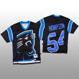 NFL Carolina Carolina Panthers #54 Shaq Thompson Black Mens Mitchell & Nell Big Face Fashion Limited NFL Jersey
