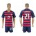 USA #21 Chandler Away Soccer Country Jersey
