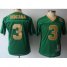 Kids Notre Dame Fighting Irish 3 Joe Montana 30th Anniversary Green NCAA Jerseys