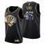 New York New York Knicks #45 Jericho Sims Mens Golden Edition Diamond Logo 2021/22 Swingman Jersey – Black Mens