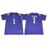 LSU Tigers #1 Kristian Fulton Purple Limited Stitched College Jersey