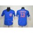 Chicago Cubs #13 Starlin Castro Blue Cool Base Stitched Youth MLB Jersey