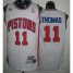 Detroit Pistons 11 Thomas White Jersey Cheap