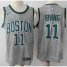 Nike Boston Celtics #11 Kyrie Irving Gray NBA Swingman City Edition Jersey