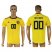 Belgium Personalized Away Soccer Country Jersey