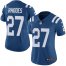 Nike Indianapolis Colts #27 Xavier Rhodes Royal Blue Team Color Womens Stitched NFL Vapor Untouchable Limited Jersey